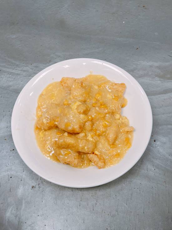 S7 Deep Fried Fillet with Sweet Corn Sauce 粟米龍脷柳